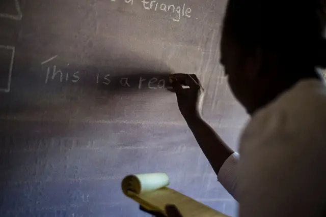 Classroom in Lusaka