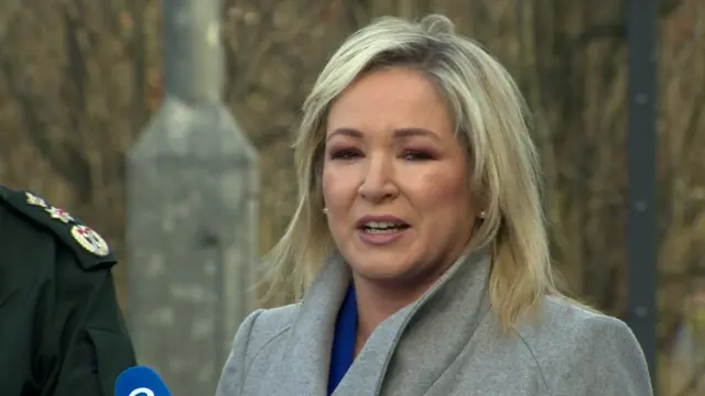 Sinn Féin vice-president Michelle O’Neill