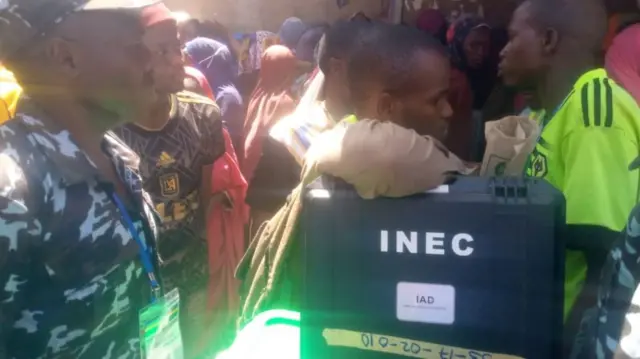 Polling station in Sokoto