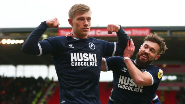 Millwall celebrate