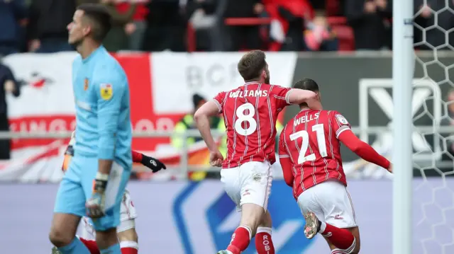 Bristol City celebrate