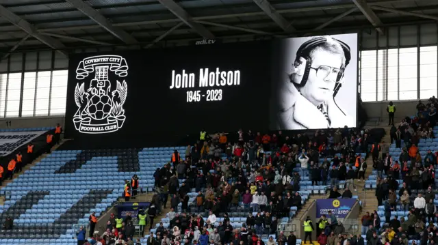 John Motson tribute