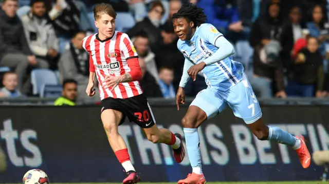 Coventry v Sunderland