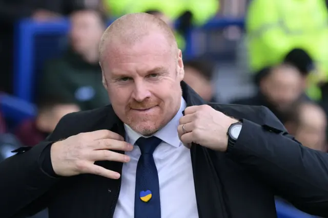 Everton manager Sean Dyche