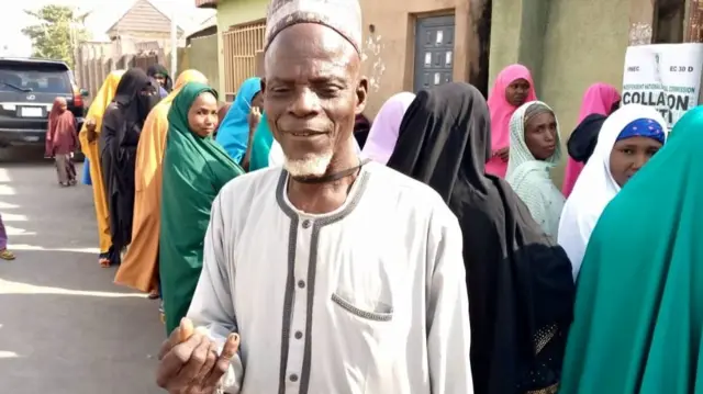 Voter in Taraba state