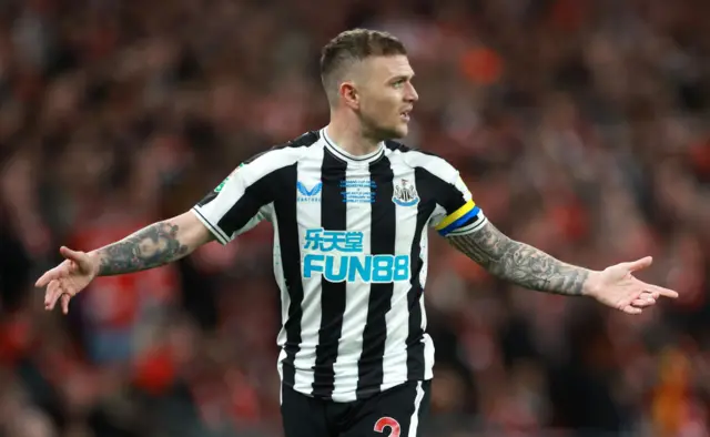 Newcastle's Kieran Trippier