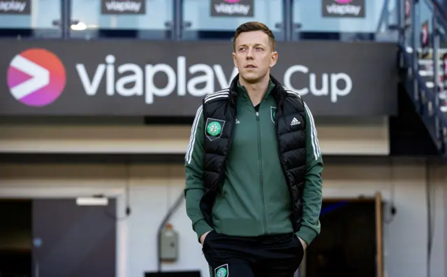 Celtic captain Callum McGregor