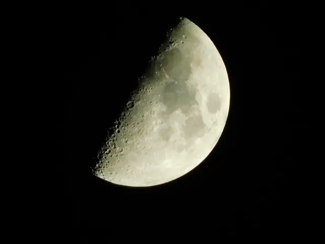 The quarter moon