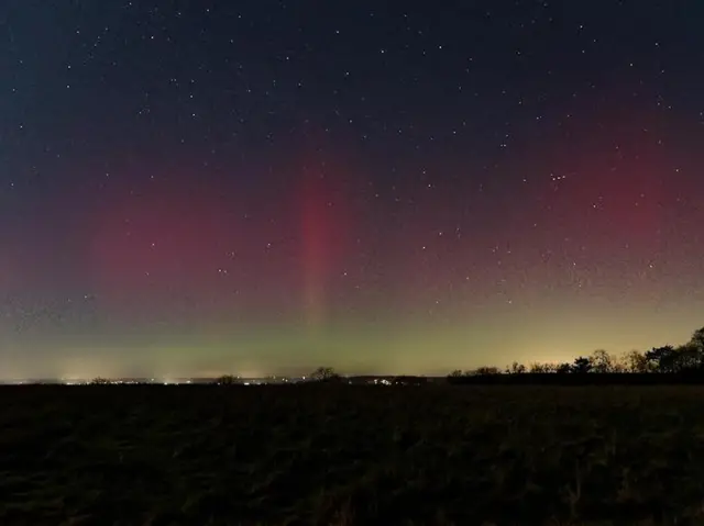 A multicoloured sky