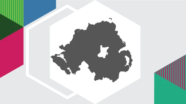 Graphic of NI election results