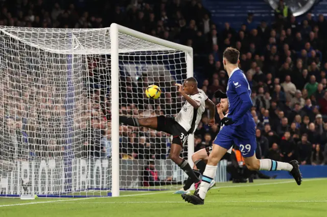 Tosin clears Ziyech's shot