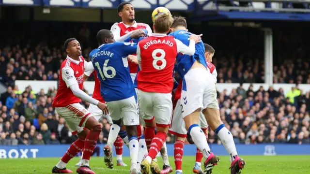 Everton 1-0 Arsenal