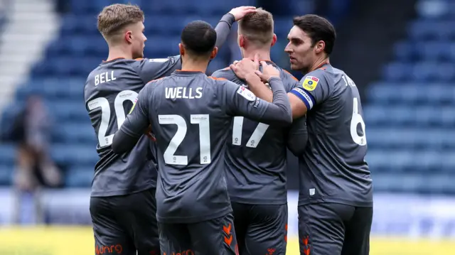 Bristol City celebrate