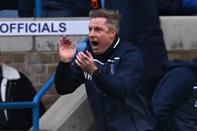 Gillingham boss Neil Harris.