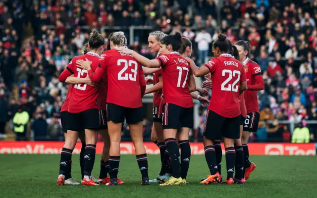 Manchester United celebrate