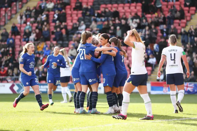 Chelsea celebrate