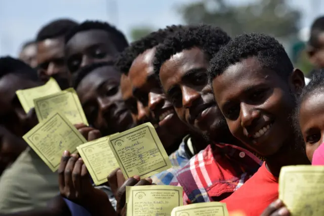 Sidama voters