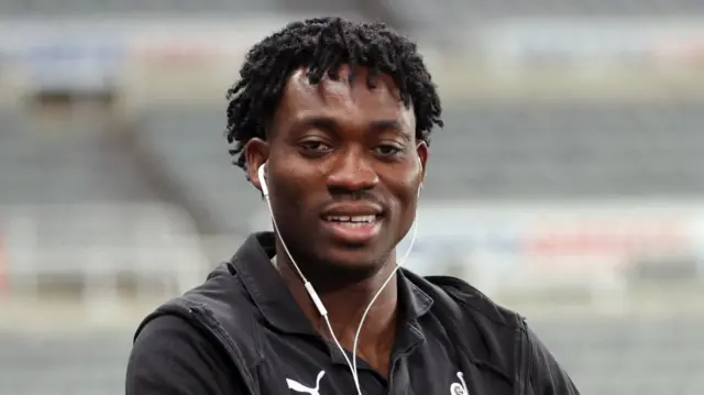 Former Chelsea and Newcastle forward Christian Atsu