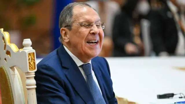 Russia's Foreign Minister Sergei Lavrov