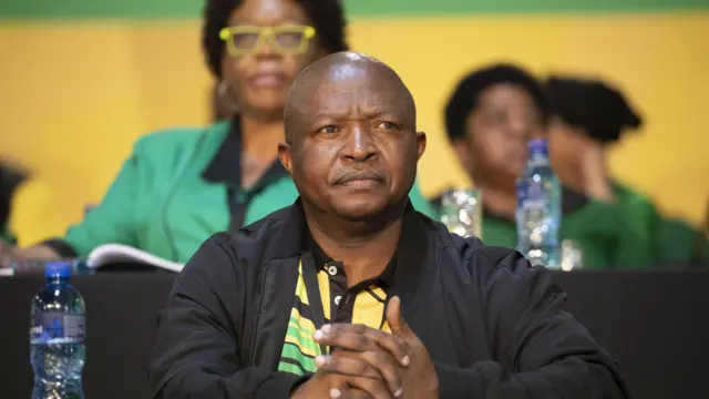 South African Deputy President, David Mabuza at the 55th ANC (African National Congress)