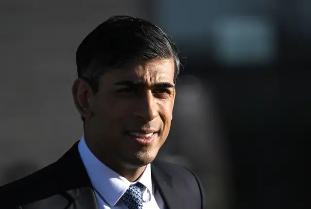 British Prime Minister Rishi Sunak