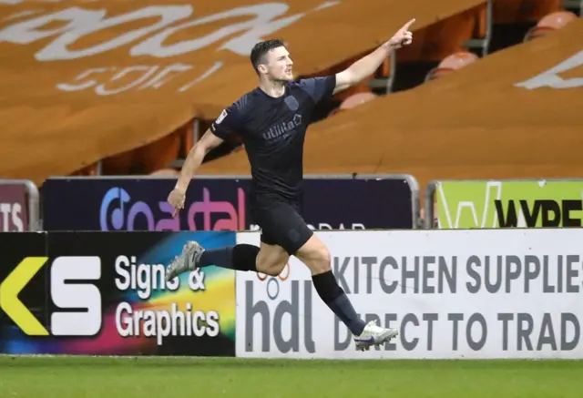 Matty Pearson celebrates