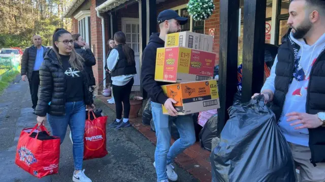 A collection is under way at Meyrick Park Cafe in Bournemouth