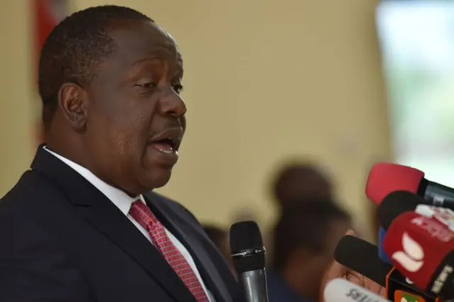 Former Kenya Interior minister Fred Matiang'i