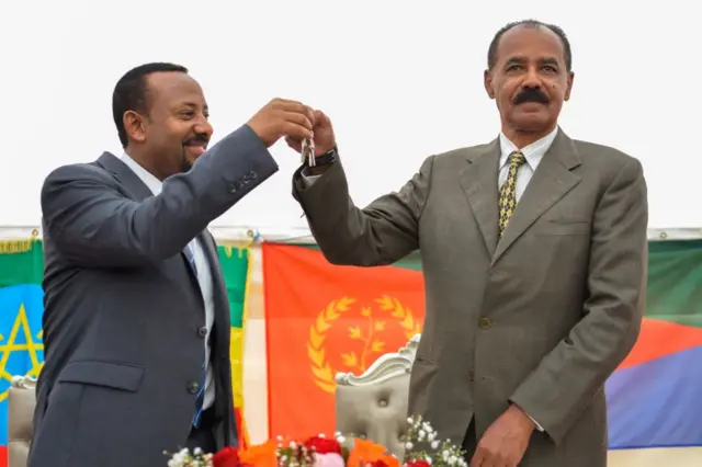 Isaias Afwerki and Abiy