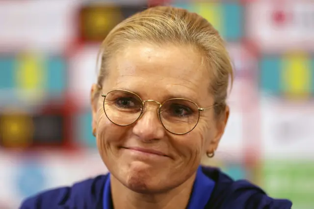 England Women's manager Sarina Wiegman