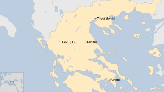 Map of Greece