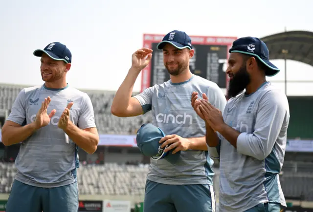 Will Jacks is presented with his ODI cap