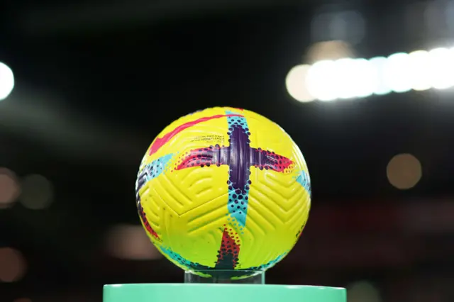 A Premier League ball