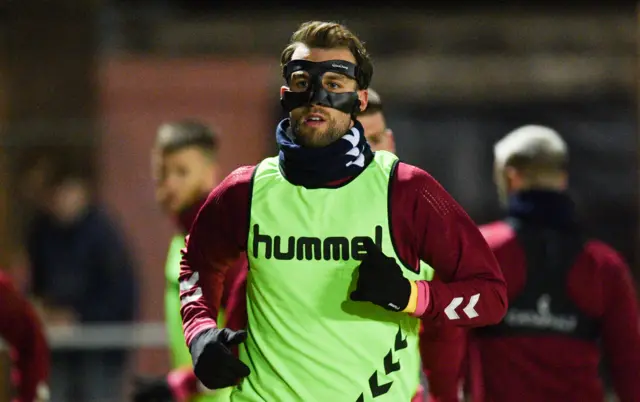 Kilmarnock's Christian Doidge during a Scottish Cup Quarter-Final match between Inverness Caledonian Thistle and Kilmarnock at the Caledonian Stadium