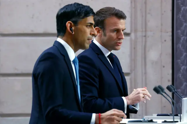 Sunak and Macron