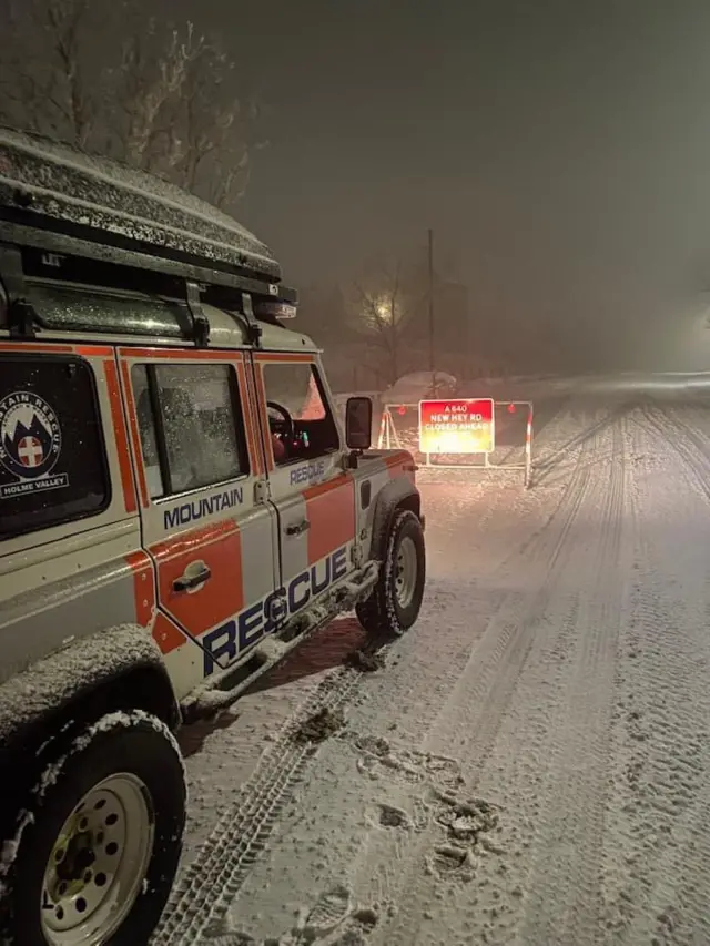 Mountain rescue team out and about in Holme Valley