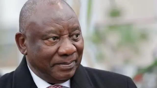 South Africa President Cyril Ramaphosa