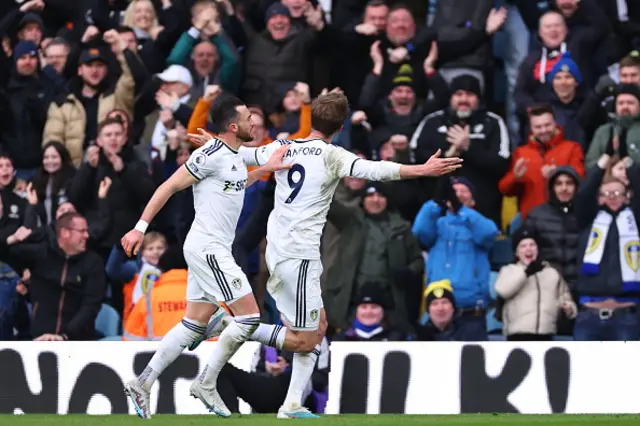 Bamford celebrates