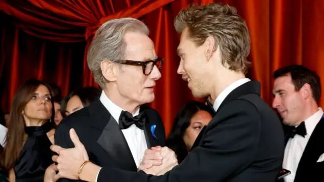 Bill Nighy and Austin Butler