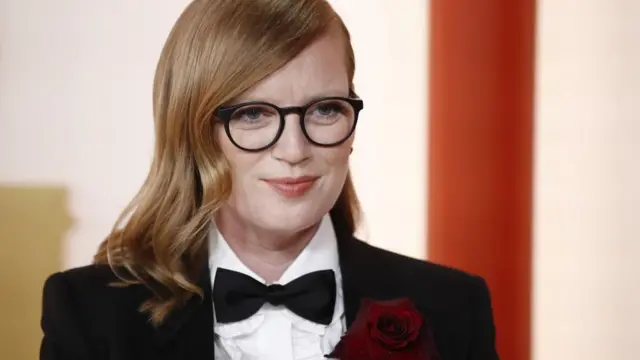 Sarah Polley arrives for the 95th annual Academy Awards ceremony at the Dolby Theatre