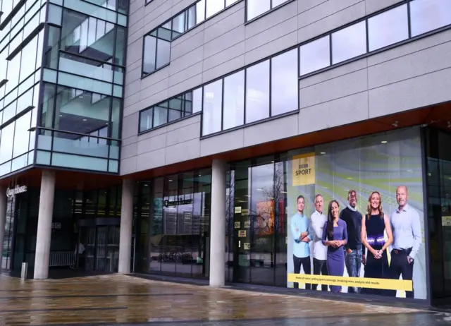 The BBC Sport headquarters in Salford, Manchester