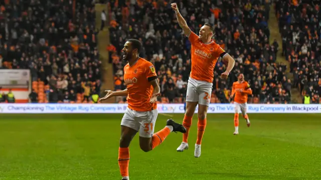 Blackpool celebrate