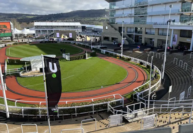 Cheltenham winner’s enclosure