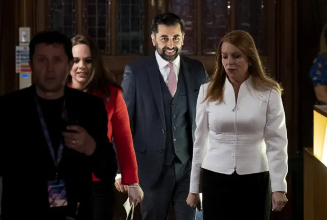 Kate Forbes, Humza Yousaf and Ash Regan