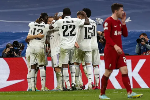 Real Madrid celebrate