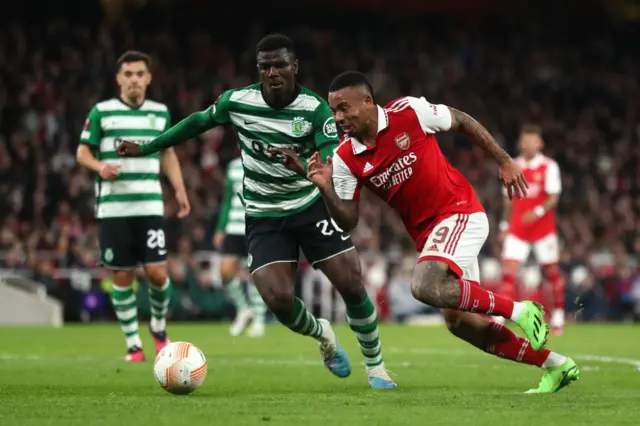 Arsenal v Sporting Lisbon