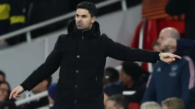 Arsenal manager Mikel Arteta