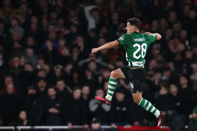 Pedro Goncalves scores for Sporting Lisbon