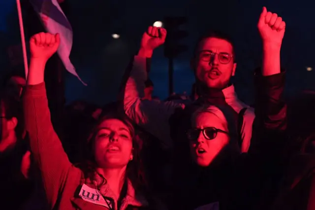 Protests in Paris