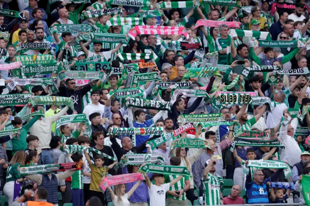 Real Betis fans